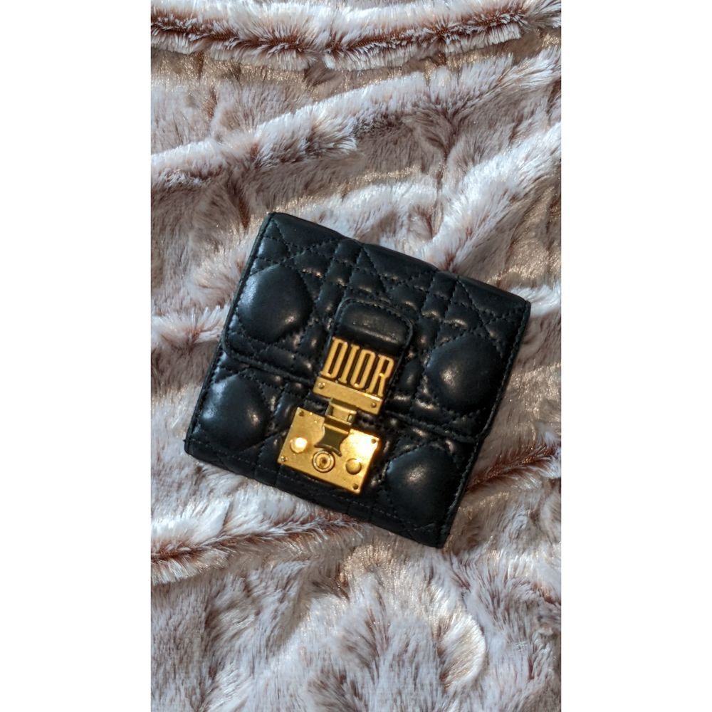 Christian Dior Lambskin Cannage Dior Addict Flap W